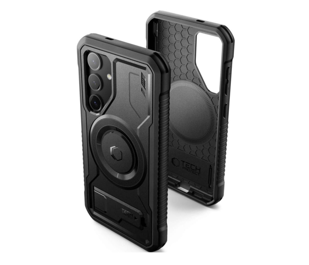 TECH-PROTECT Kevlar Magsafe+ do Samsung Galaxy S24+ Czarny 5906203690848 - 1297135 - zdjęcie 3